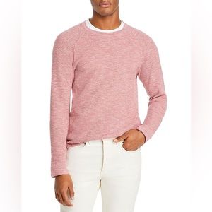 NWT Men’s Vince Slim Fit Mouline Thermal Crewneck Sweater